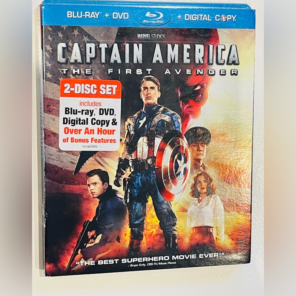 Captain America: The First Avenger (Blu-ray, 2011) New Sealed